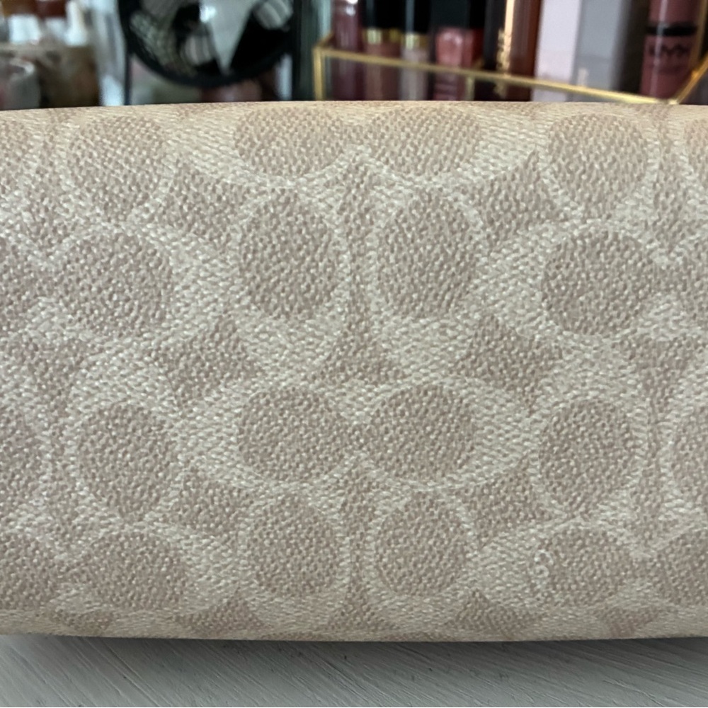 Coach Tan and Brown Signature Satchel MINI - Picture 13 of 15